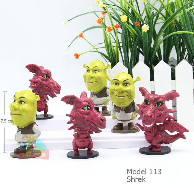 Action Figure Set - Model 113 :  Shrek
